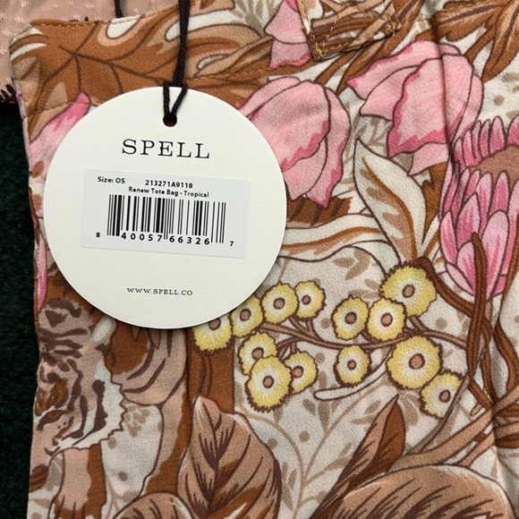 Spell And The Gypsy Tote Bag Renew Tote Bag Tropical - Picture 2 of 3